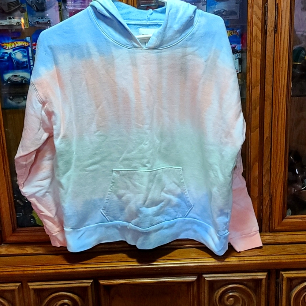 American Eagle Large Ombre Watercolours Hoodie